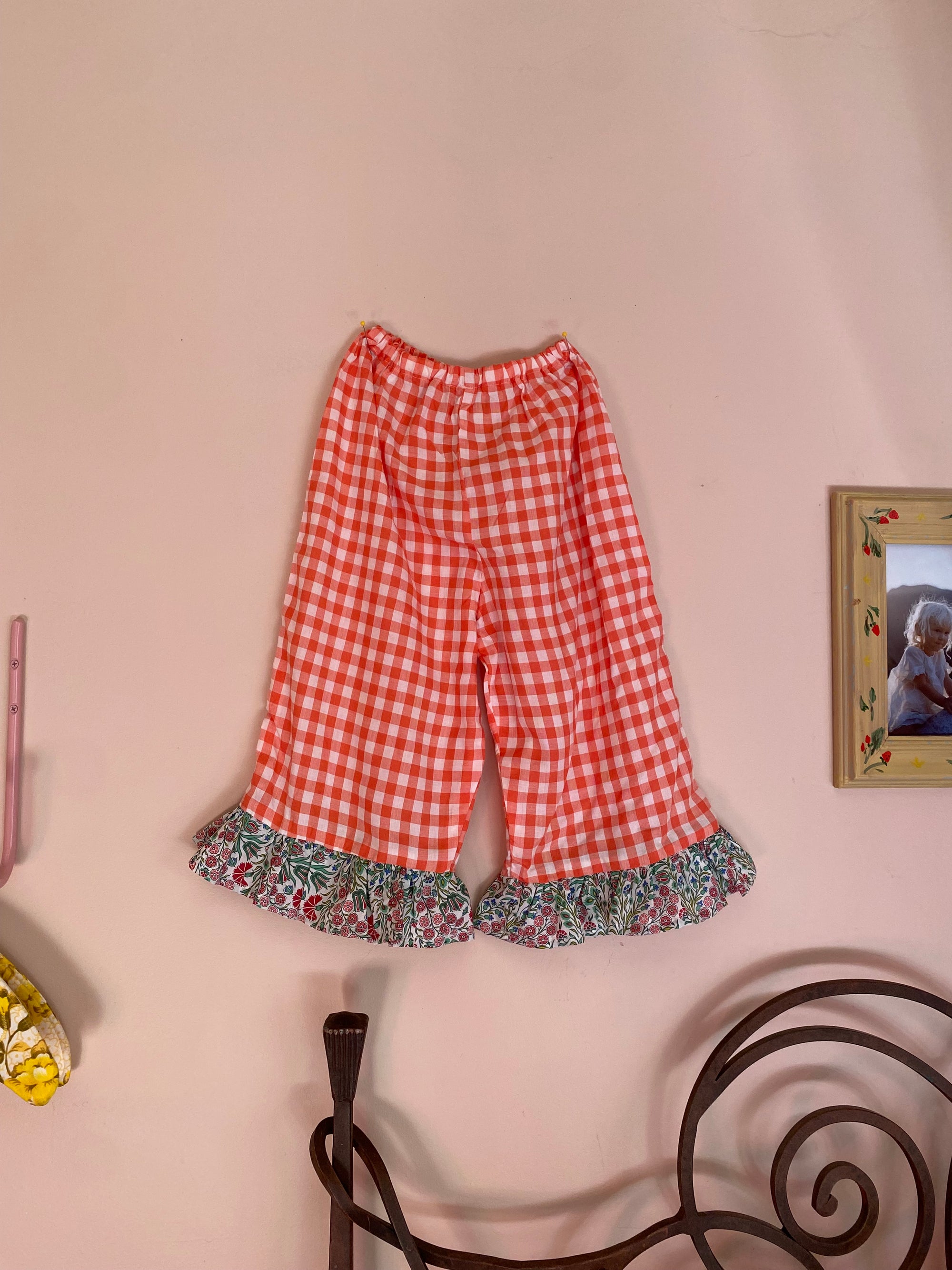 Spuds - Pants | Red gingham