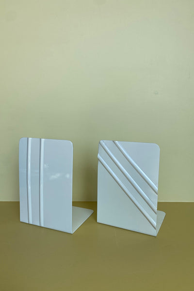 Groovy Bookends - Off White