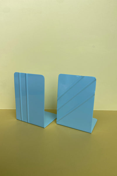 Groovy Bookends - Sky Blue
